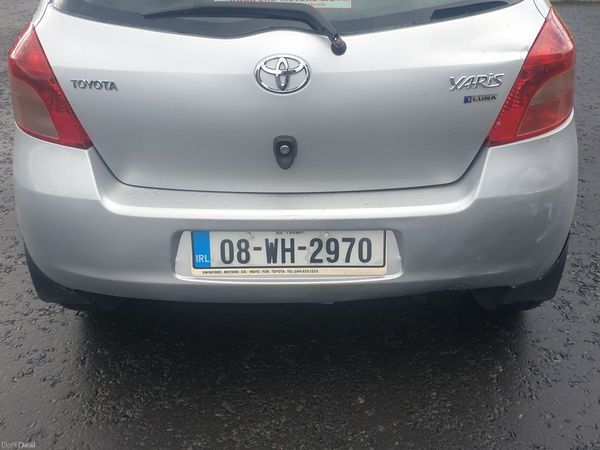 Toyota Yaris Hatchback, Petrol, 2008, Silver
