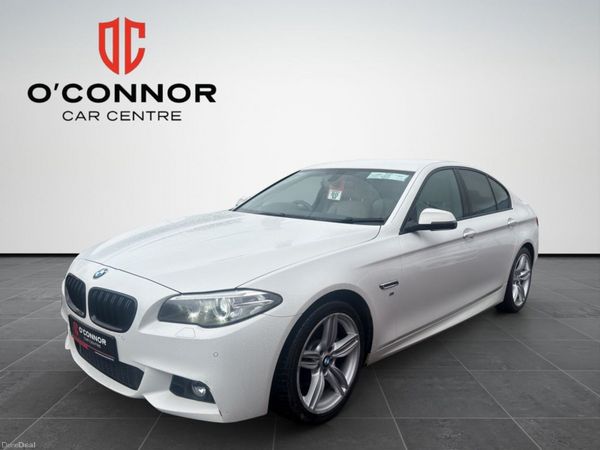BMW 5-Series Saloon, Diesel, 2015, White