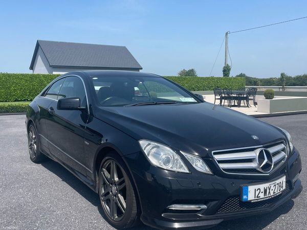 Mercedes-Benz E-Class Coupe, Diesel, 2012, Black