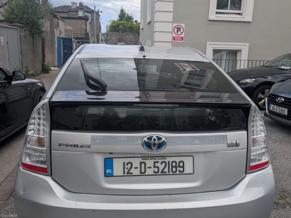 Toyota Prius Hatchback, Petrol Hybrid, 2012, Silver