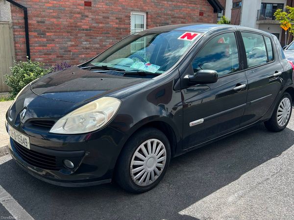 Renault Clio Hatchback, Petrol, 2008, Black