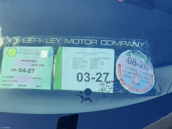 Renault Grand Scenic MPV, Diesel, 2011, Bronze