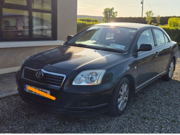 Toyota Avensis Saloon, Petrol, 2006, Black