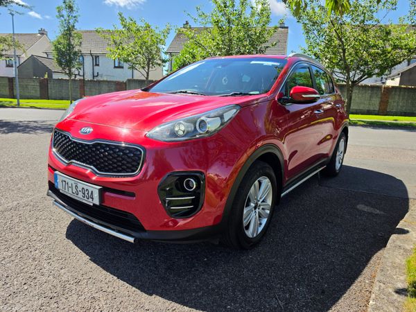 Kia Sportage SUV, Diesel, 2017, Red