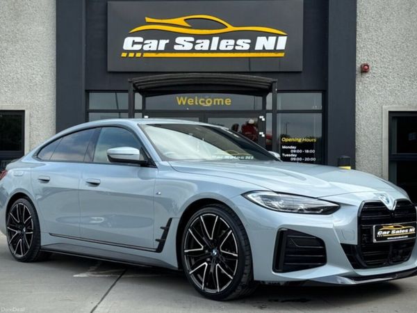 BMW 4-Series Hatchback, Diesel Hybrid, 2022, Grey