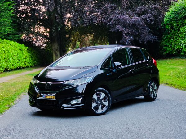 Honda Fit Hatchback, Petrol Hybrid, 2019, Black