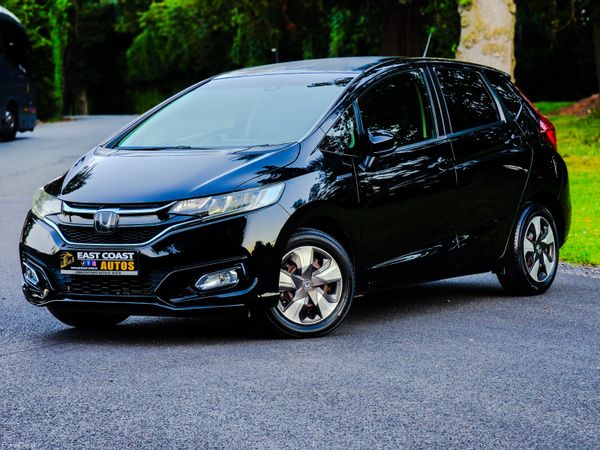 Honda Fit Hatchback, Petrol Hybrid, 2019, Black