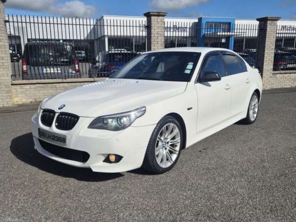 BMW 5-Series Saloon, Diesel, 2009, White