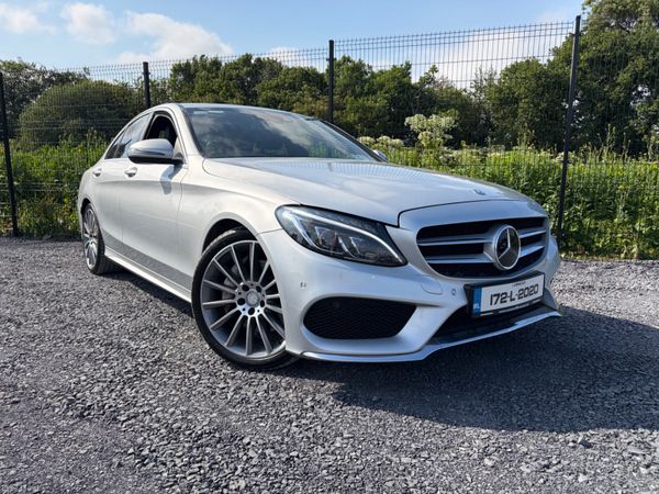 Mercedes-Benz C-Class Saloon, Diesel, 2017, Silver