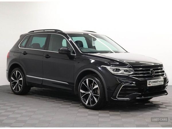 Volkswagen Tiguan SUV, Petrol Hybrid, 2023, Black
