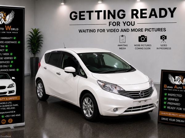 Nissan Note MPV, Petrol, 2013, White