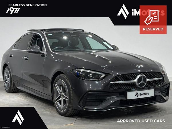 Mercedes-Benz C-Class Saloon, Petrol Plug-in Hybrid, 2023, Grey