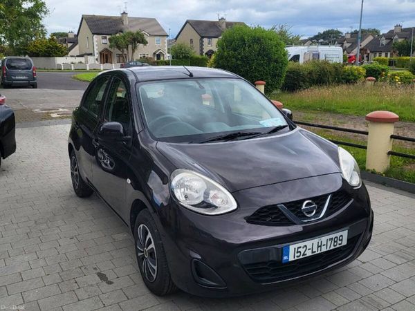 Nissan March Hatchback, Petrol, 2015, Brown