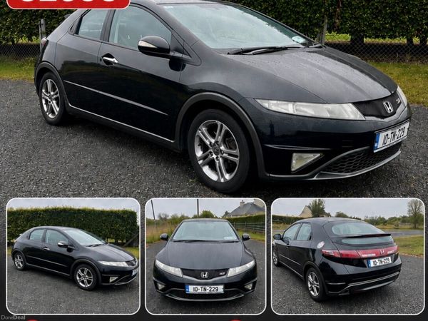 Honda Civic Hatchback, Petrol, 2010, Black