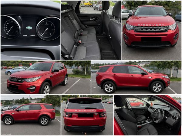 Land Rover Discovery Sport SUV, Diesel, 2017, Red