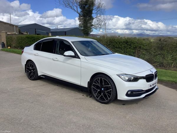 BMW 3-Series Saloon, Diesel, 2018, White