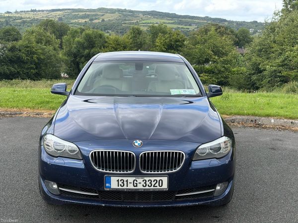 BMW 5-Series Saloon, Diesel, 2013, Blue