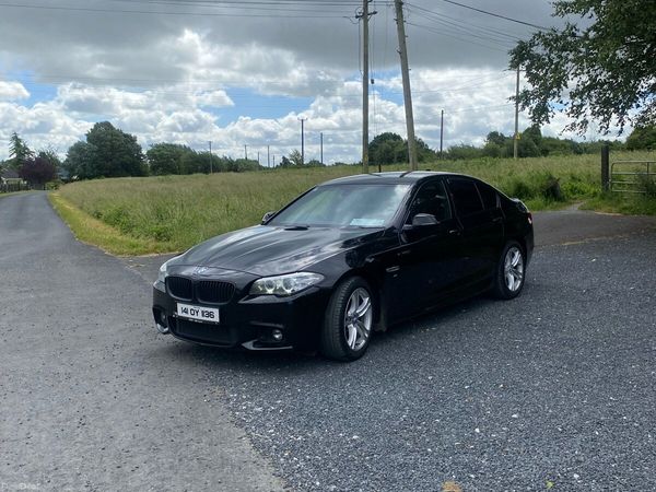 BMW 5-Series Saloon, Diesel, 2014, Black