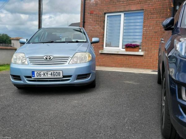 Toyota Corolla Saloon, Petrol, 2006, Blue