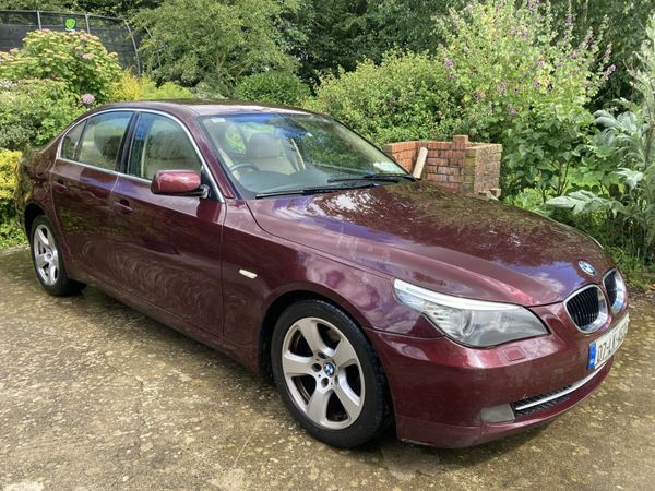 BMW 5-Series Saloon, Diesel, 2007, Red