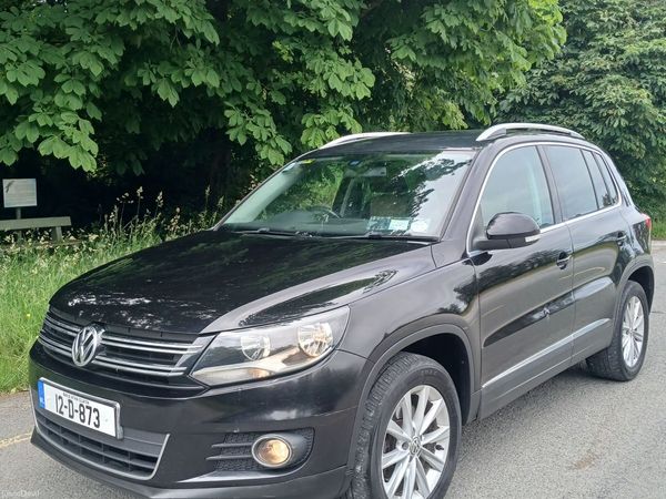 Volkswagen Tiguan SUV, Diesel, 2012, Black