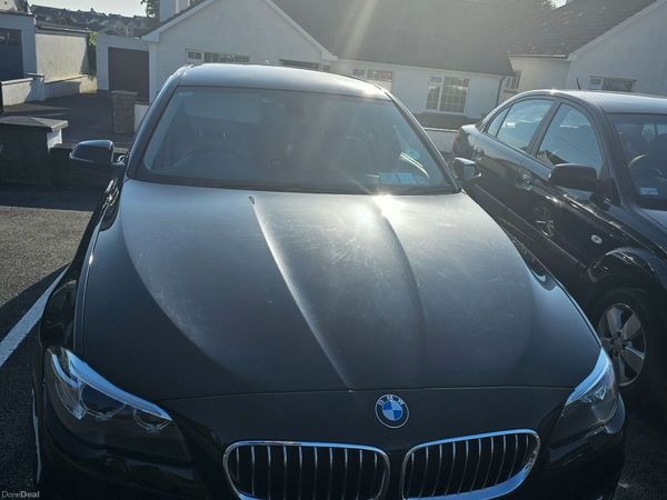 BMW 5-Series Saloon, Diesel, 2013, Black
