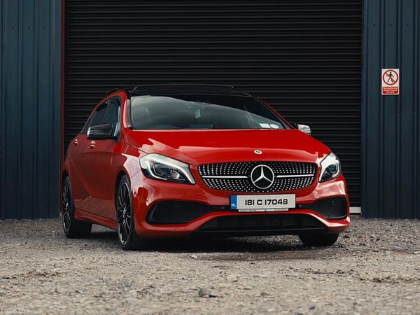 Mercedes-Benz A-Class Hatchback, Diesel, 2018, Red