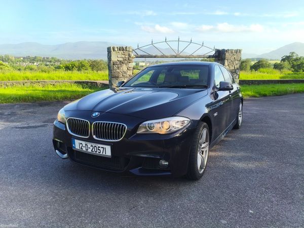BMW 5-Series Saloon, Diesel, 2012, Black