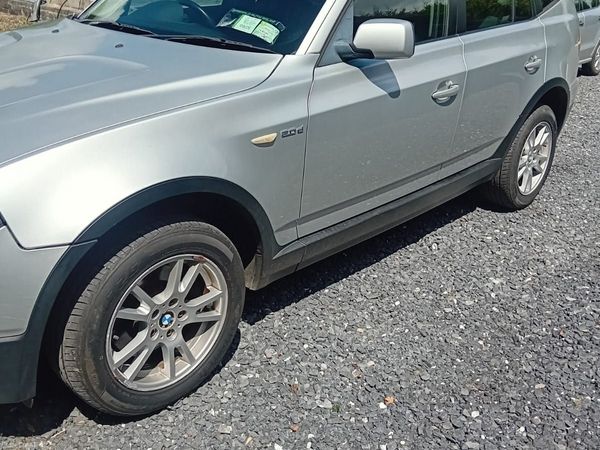 BMW X3 SUV, Diesel, 2007, Silver
