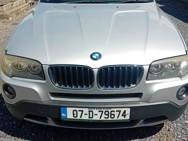 BMW X3 SUV, Diesel, 2007, Silver