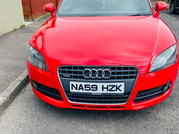 Audi TT Coupe, Diesel, 2009, Red