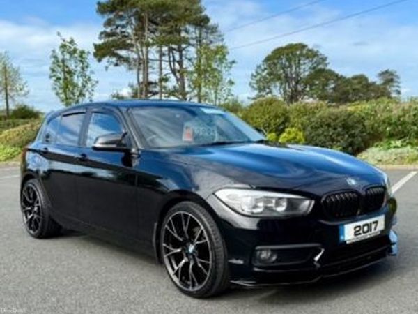 BMW 1-Series Hatchback, Diesel, 2017, Black
