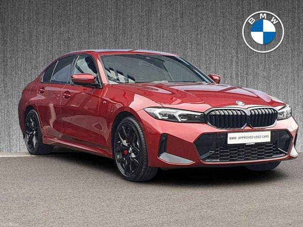 BMW 3-Series Saloon, Petrol Plug-in Hybrid, 2026, Red