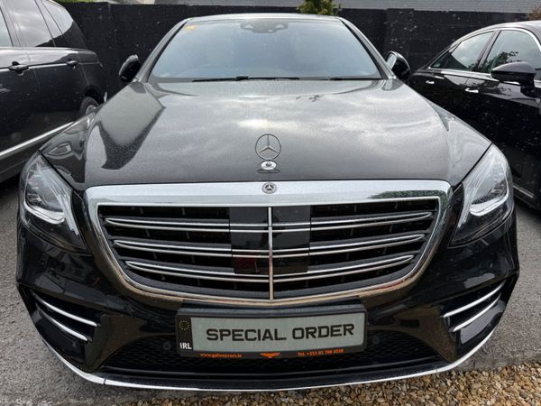 Mercedes-Benz S-Class Saloon, Petrol Hybrid, 2019, Black