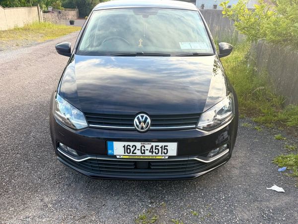 Volkswagen Polo Hatchback, Petrol, 2016, Black