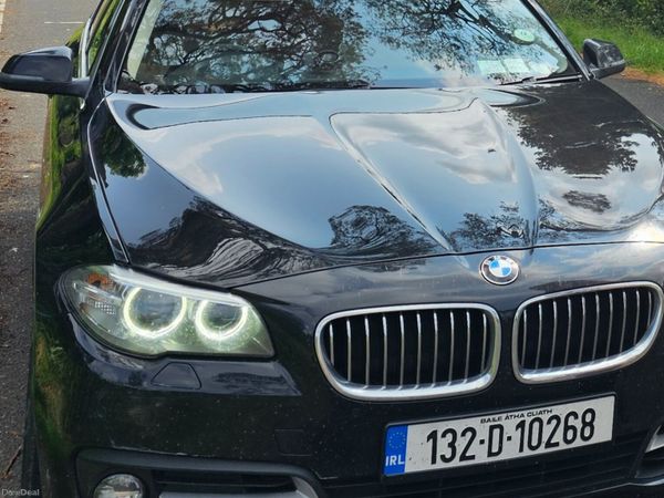 BMW 5-Series Saloon, Diesel, 2013, Black