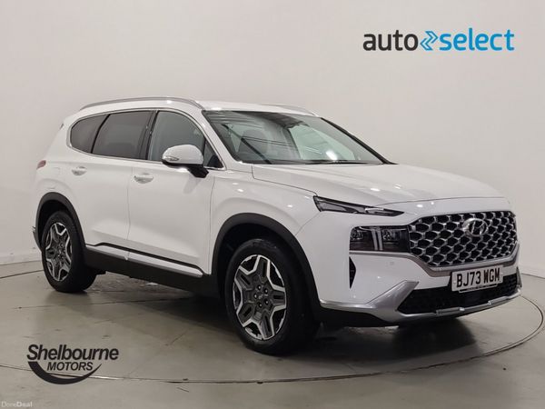 Hyundai Santa Fe Estate, Petrol Hybrid, 2023, White