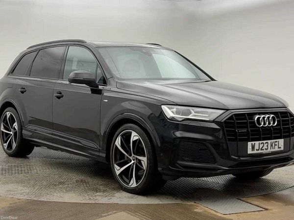 Audi Q7 Estate, Petrol, 2023, Black