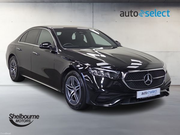 Mercedes-Benz E-Class Saloon, Diesel Hybrid, 2025, Black