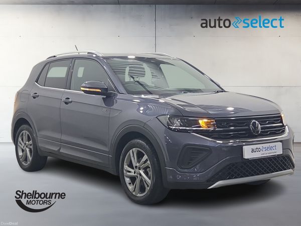 Volkswagen T-Cross Hatchback, Petrol, 2024, Grey