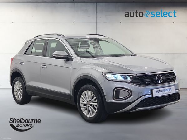 Volkswagen T-Roc Hatchback, Petrol, 2023, Silver