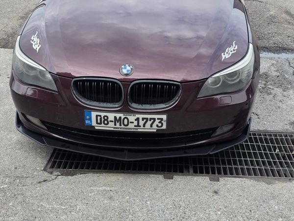 BMW 5-Series Saloon, Diesel, 2008, Red