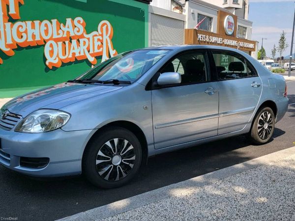 Toyota Corolla Saloon, Petrol, 2005, Blue