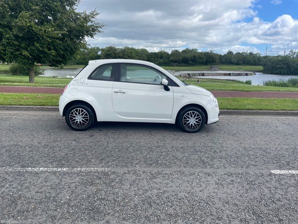 Fiat 500 Hatchback, Petrol, 2010, White