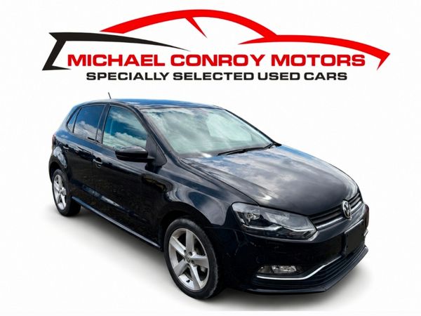 Volkswagen Polo Hatchback, Petrol, 2016, Black