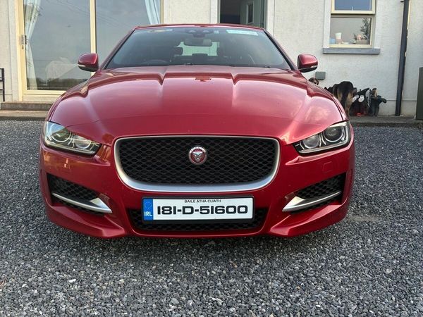 Jaguar XE Saloon, Diesel, 2018, Red