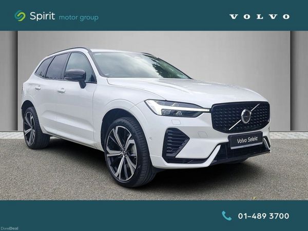 Volvo XC60 SUV, Petrol Plug-in Hybrid, 2024, White