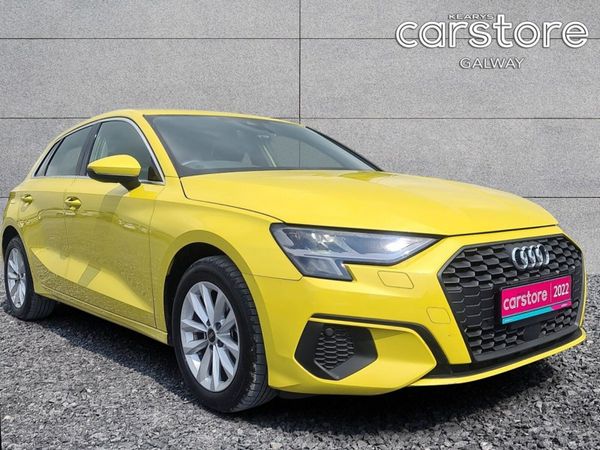 Audi A3 Hatchback, Petrol, 2022, Yellow