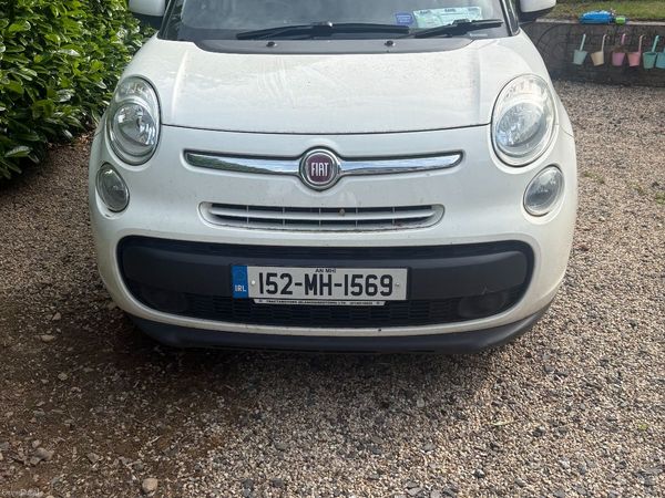 Fiat 500 MPV, Diesel, 2015, White