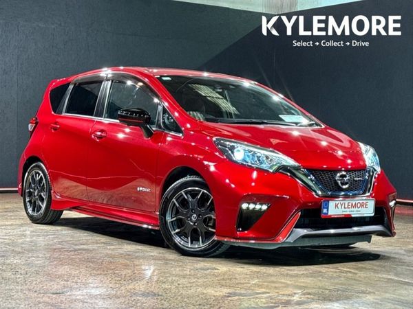 Nissan Note Hatchback, Petrol Hybrid, 2018, Red